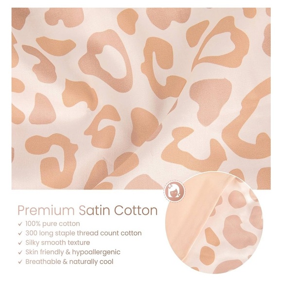 Osmibe Cheetah duvet and pillowcases- Queen NEW - Picture 2 of 4